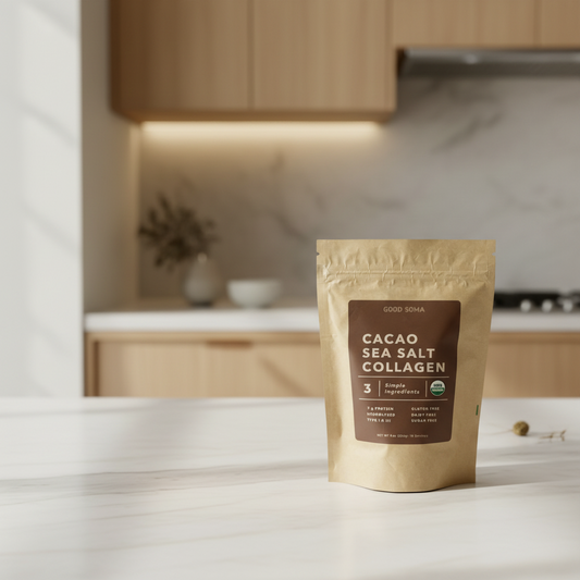 Organic Cacao + Sea Salt + Collagen