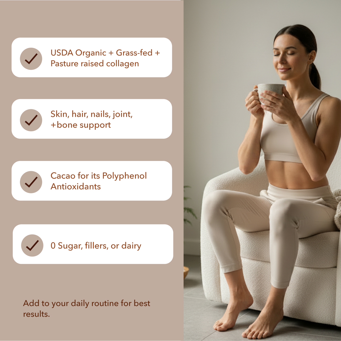 Organic Cacao + Sea Salt + Collagen