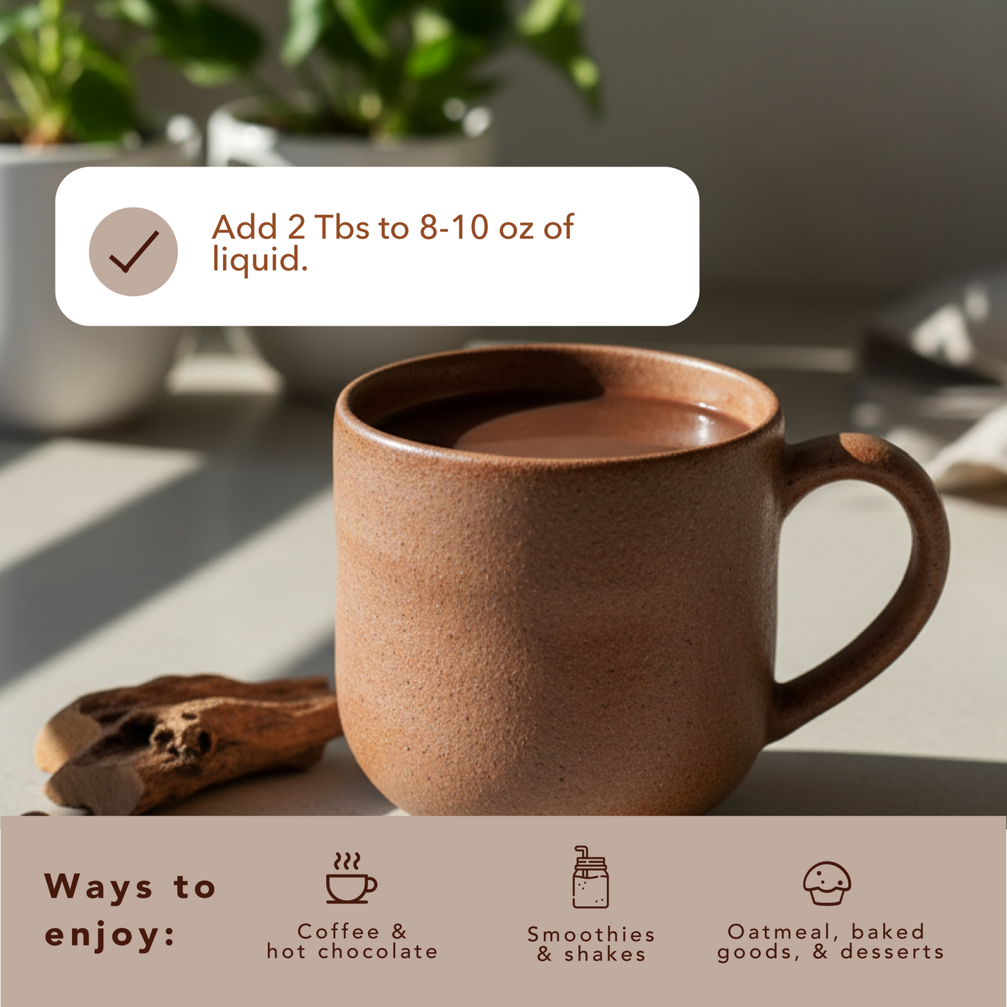 Organic Cacao + Sea Salt + Collagen